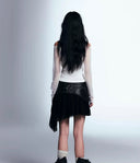Irregular Patchwork Mesh Top image 4