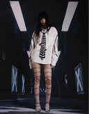Nude Endless Loop Print Jumpsuit image 8