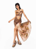 Bazaar Found Leopard Sling Dress image 8