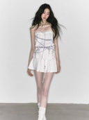 Pearl and Seashell Print Convertible Dress（Convertible Skirt and Strapless Dres） image 8
