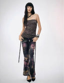 Graffiti-print Leopard Pants image 11