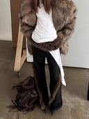 Fur Patchwork Belt image 2