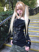 Layered Swing Neck Base Shirt image 6