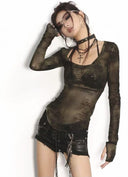 Siren's Embossed Monogram Tulle image 13