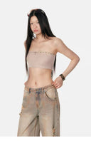 Cross Studded Bustier Set image 10