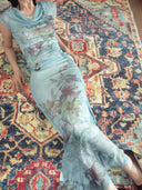 Floral Print Mermaid Skirt image 5