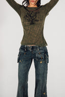 Butterfly Comfy Sweater image 2