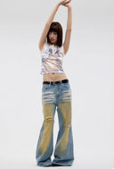Lace-trimmed Short Sleeve T-shirt image 12