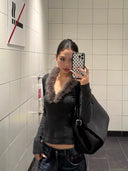 V-Line Slink Top image 3