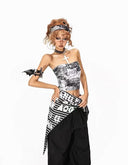 Drop Dye Lettered Crop image 1