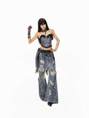 Punk Destroyer Skirted Jeans image 8