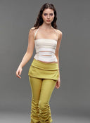 White Bandage Halter Top image 2