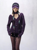 Grapevine Dual-V Velvet Tunic image 7