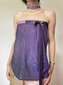 Double-sided Purple Puddle Skirt image 7