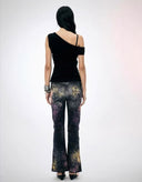 Graffiti-print Leopard Pants image 9