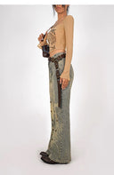 Cross-print Jeans image 6