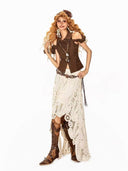 Alabaster Lace Drift Skirt image 13