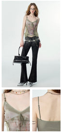 Lace Print Top image 7