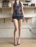 Artisan Shimmer Sheer Halter image 10