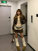 Cozy Plaid Ensemble image 1