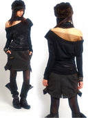 Metal Rhinestone Printed Top image 3