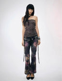 Graffiti-print Leopard Pants image 10