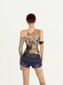 Dusty Pink Mesh image 7