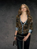 Parisienne Tamed-Leopard Plunge image 0