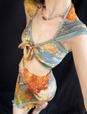 Beach Two-Way Pleated Set image 13