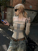 Aria Cross Corset Top image 6