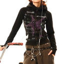 Five-pointed Star Print Hoodie image 3