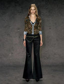 Parisienne Tamed-Leopard Plunge image 8