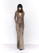 Artistry Khaki Flares image 10