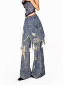 Punk Destroyer Skirted Jeans image 2