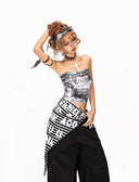 Drop Dye Lettered Crop image 0