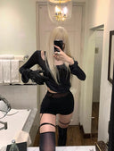 Hooded Lace Tank Set image 4