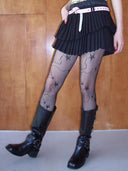 Star Over Knee Fishing Net Socks image 0