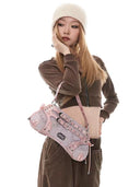 Pink Denim Bag image 2