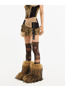 Wild Leopard Print Skirt image 3