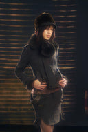 Embroidered Fur-trimmed Suit Set image 10