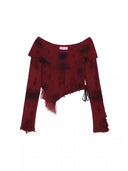 Spray-painted Pattern Sweater image 4