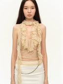 Lace Embrace Halter Top image 1