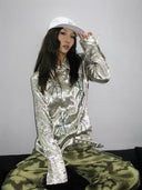 Veridian Crinkle Polo image 6