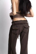 Relaxed-fit Wide-leg Sweatpants image 8