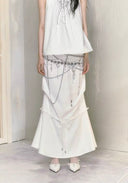 Pearl and Seashell Print Convertible Dress（Convertible Skirt and Strapless Dres） image 12