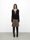 Hand-knitted Wool Sweater image 3