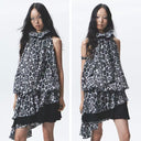Elegant Leopard Bloom Dress image 7