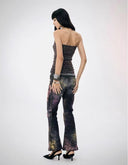 Graffiti-print Leopard Pants image 8