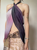 Double-sided Purple Puddle Skirt image 9