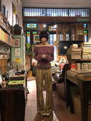 Magnolia Embroidery Printed Sweater image 9
